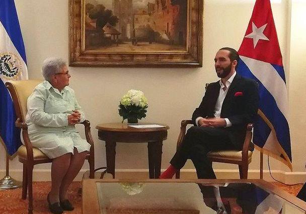 cuba, el salvador, gladys bejerano, nayib bukele