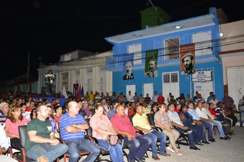 sancti spiritus, ley helms-burton, ricardo alarcon, bloqueo de eeuu a cuba