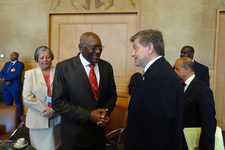 cuba, organizacion internacional del trabajo, oit, bloqueo de eeuu a cuba, ley helms-burton, salvador valdes mesa, primer vicepresidente de cuba