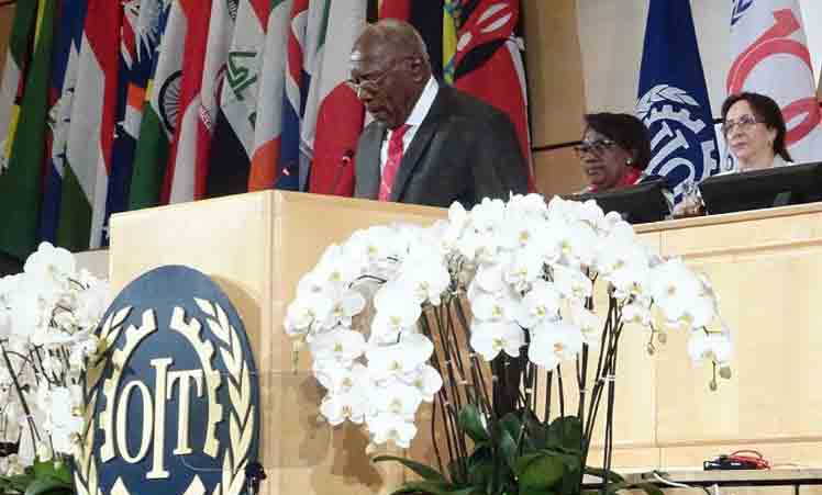 cuba, organizacion internacional del trabajo, oit, bloqueo de eeuu a cuba, ley helms-burton, salvador valdes mesa, primer vicepresidente de cuba