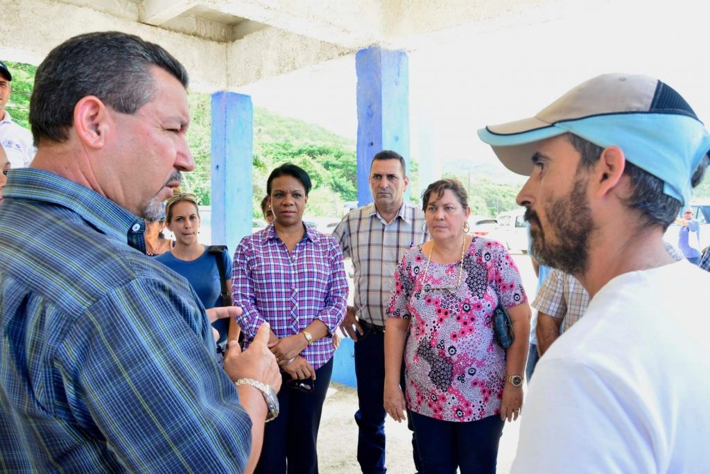 Chapman destacó que las inversiones contribuirán a mejorar el servicio de agua en Trinidad. (Foto: Vicente Brito)