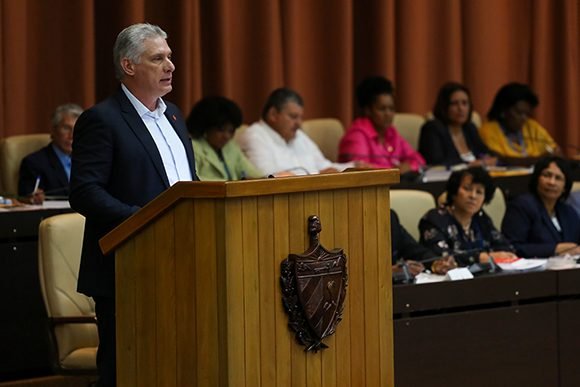 Díaz-Canel calificó de intenso y  productivo el trabajo parlamentario de la última semana. (Foto: PL)