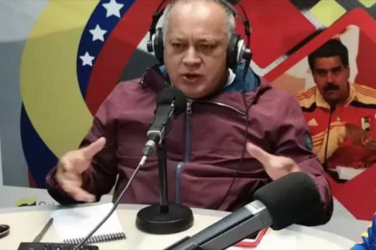 Diosdado Cabello agradeció a Cuba por el apoyo en la organización del Foro de Sao Paulo. (Foto: PL)