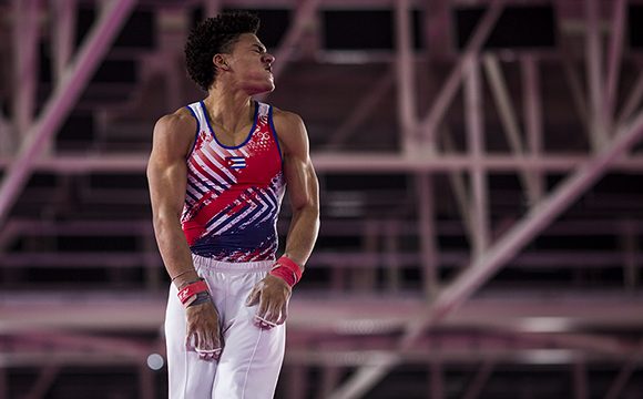 Huber Godoy, medallista de bronce en Lima 2019 (Foto: Irene Pérez/ Cubadebate)