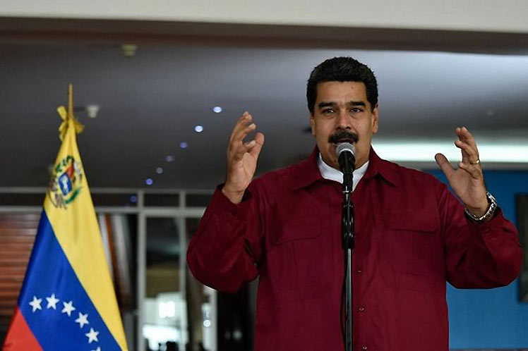 The Venezuelan President thanked the resolution presented by the Chair of the Non-Aligned Movement.