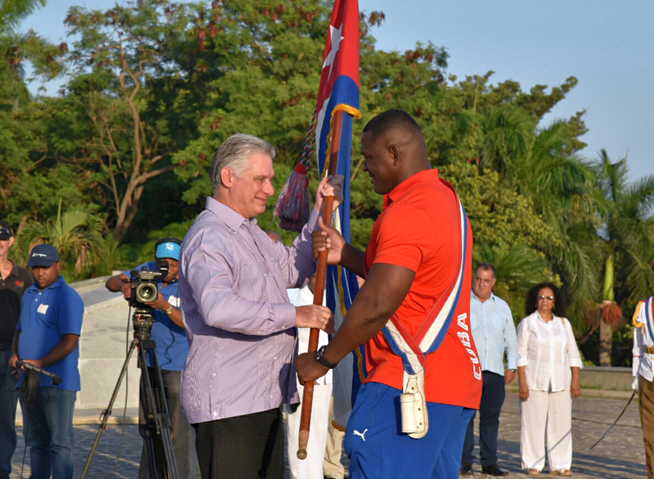 cuba, juegos panamericanos, peru, miguel diaz-canel