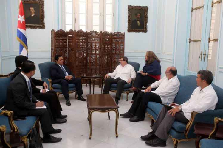 Ambas partes ratificaron el buen estado de las relaciones bilaterales. (Foto: PL)