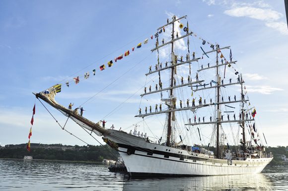 cuba, venezuela, buque escuela, armada venezolana