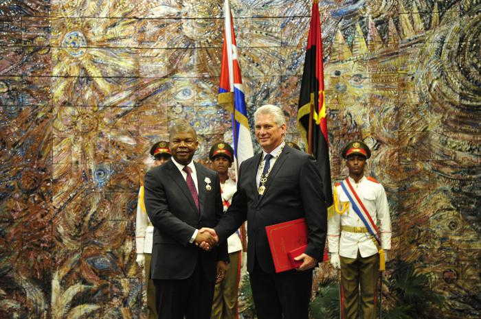 cuba, angola, orden jose marti, raul castro, presidente de cuba, miguel diaz-canel