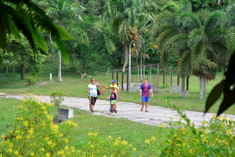 sancti spiritus, jardin botanico de sancti spiritus, verano, etapa estival