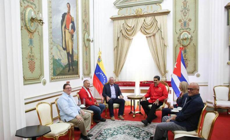 venezuela, foro de sao paulo, nicolas maduro, miguel diaz-canel, presidente de cuba