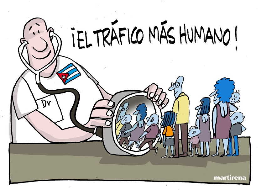 cuba, relaciones cuba-estados unidos. trata de personas, medicos cubanos, usaid