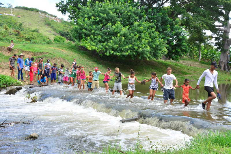 jatibonico, campamento de pioneros exploradores, arroyo blanco