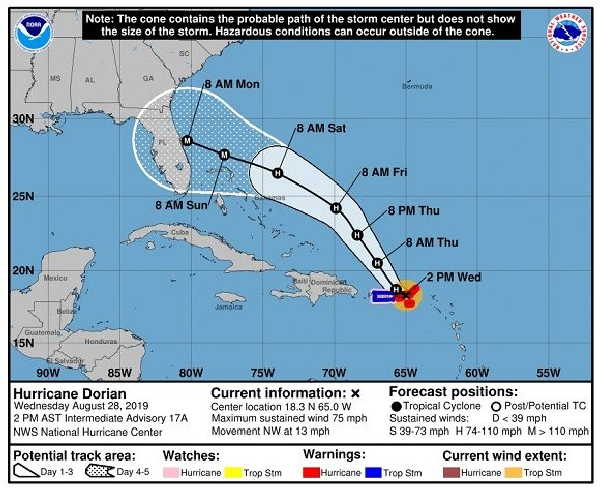 tormenta tropical, huracanes, instituto de meteorologia