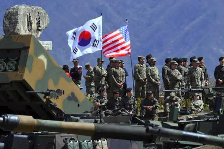 estados unidos, republica popular democratica de corea, corea del sur, maniobras militares