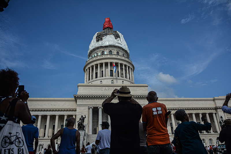 cuba, la habana, capitolio, asamblea nacional del poder popular, patrimonio, eusebio leal