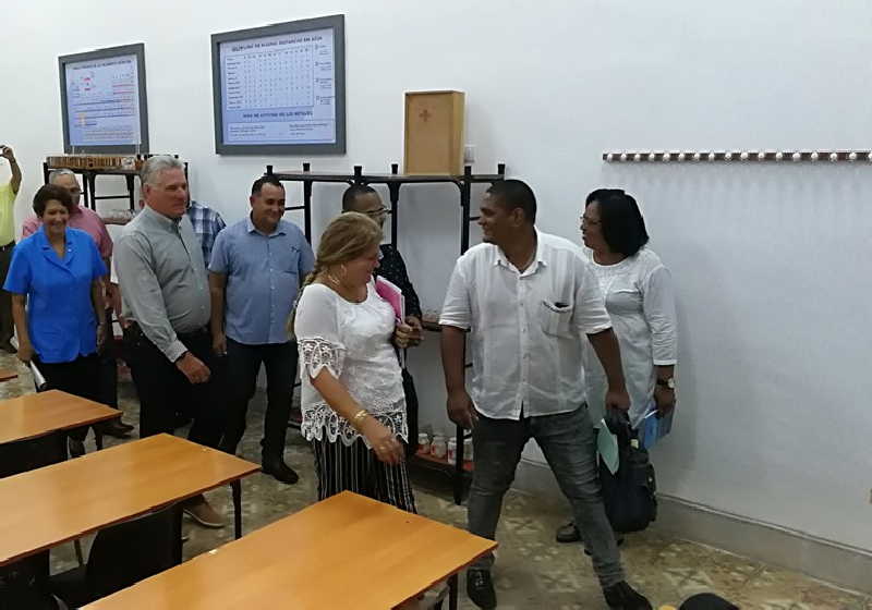 cuba, educacion, miguel diaz-canel, presidente de cuba, la habana, curso escolar 2019-2020