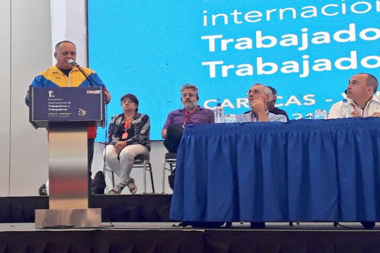 Diosdado Cabello declaró que en la nación sudamericana 'no nos vamos a rendir". (Foto: PL)
