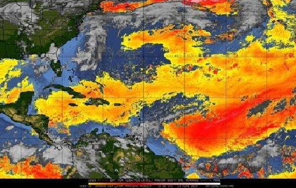 Sahara dust cause cyclonic calm in the Caribbean