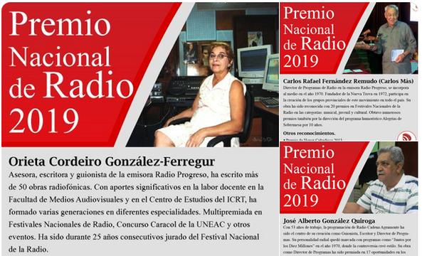 cuba, premio nacional de radio, miguel diaqz-canel