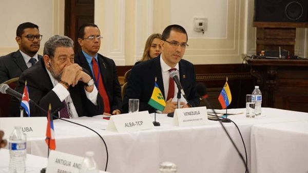 Arreaza demandó respeto a la Carta de  la ONU. (Foto: TeleSUR)