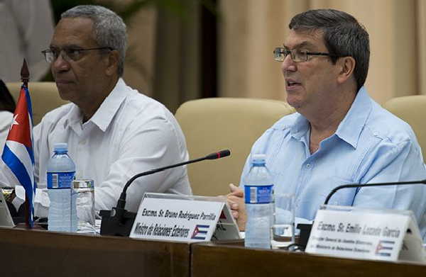 cuba, union europea, ministerio de relaciones exteriores, cuba-union europea, bruno rodriguez, federica mogherini