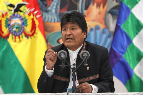Ignorar los sufragios significa desconocer el voto del  pueblo, aseguró Evo Morales.  