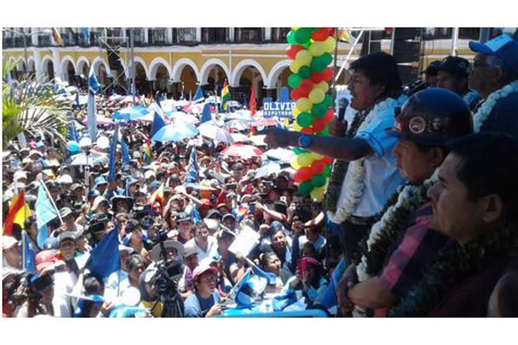 Evo Morales, Bolivia, elecciones