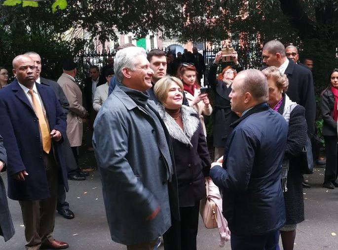 Cuban President visits places of interest in Ireland