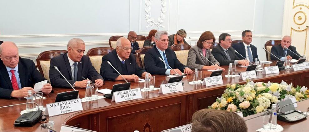 cuba, rusia, presidente de cuba en rusia, miguel diaz-canel, presidente de la republica de cuba