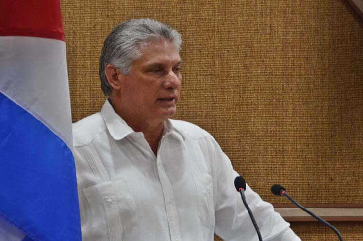 cuba, bloqueo de eeuu a cuba, miguel diaz-canel, presidente de la republica de cuba, donald trump