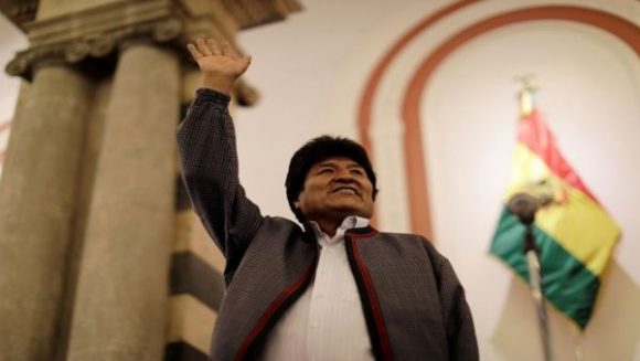 Evo Morales aspira a mantener a la nación como líder del crecimiento  económico de América Latina. Foto: Reuters.