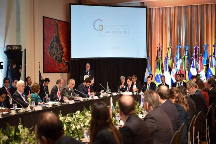 El Grupo de Lima se mostró molesto por el logro de Venezuela en Naciones Unidas. (Foto: PL)