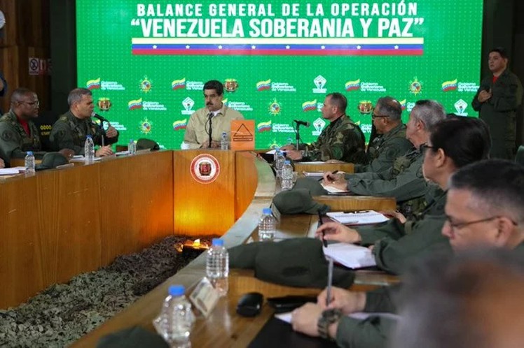 Maduro participó en el balance de los Ejercicios Militares Venezuela Soberanía y Paz 2019. (Foto: PL)