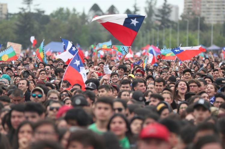 chile, manifestaciones, sebastian piñera