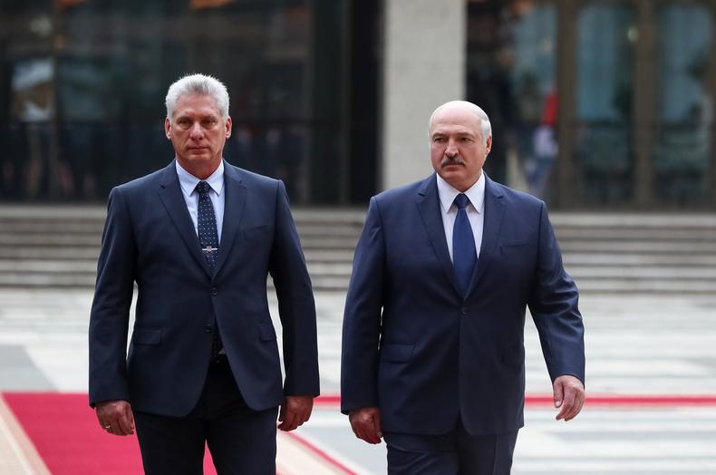 cuba, belarus, miguel diaz-canel, presidente de la republica de cuba, presidente de cuba en belarus