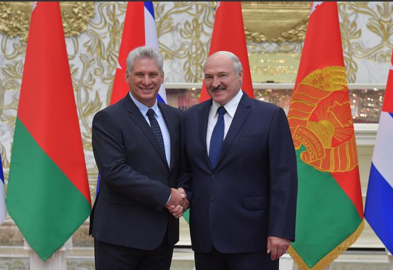 cuba, belarus, miguel diaz-canel, presidente de la republica de cuba, presidente de cuba en belarus