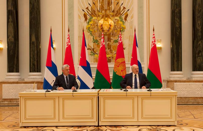 cuba, belarus, miguel diaz-canel, presidente de la republica de cuba, presidente de cuba en belarus