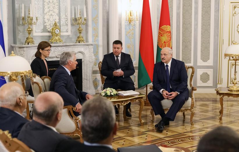 cuba, belarus, miguel diaz-canel, presidente de la republica de cuba, presidente de cuba en belarus