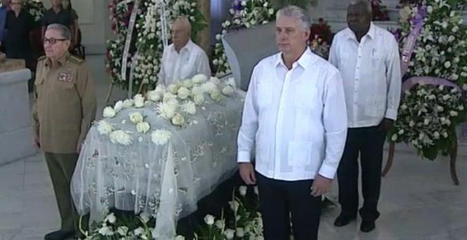 Raúl and Díaz-Canel pay posthumous tribute to Alicia Alonso