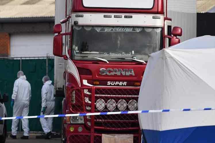 reino unido, muertes, trafico de personas, violencia