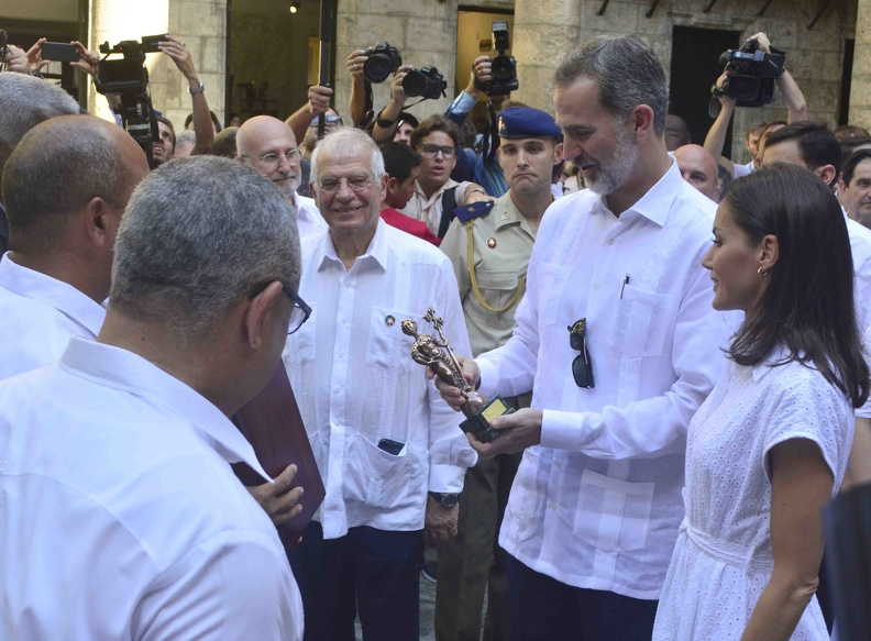 cuba, españa, reyes de españa en cuba, eusebio leal