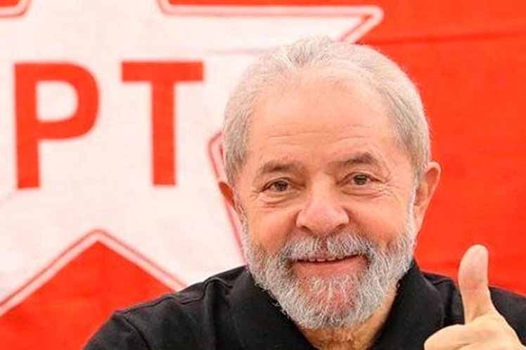 Paralelamente a mi lucha legal, voy a definir una agenda política positiva para el  futuro de Brasil, aseguró Lula. (Foto: PL)