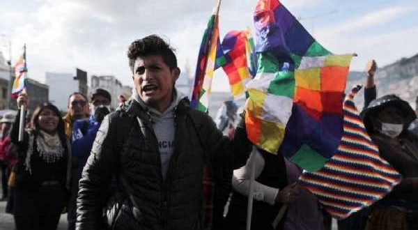 Gran movilización hacia La Paz contra el Golpe de Estado en Bolivia - Escambray