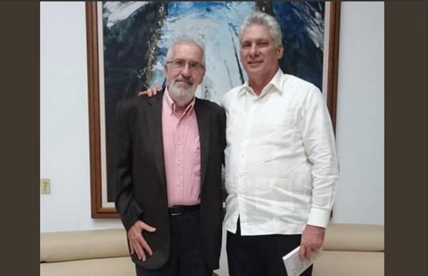 cuba, argentina, atilio boron, miguel diaz-canel, presidente de la republica de cuba