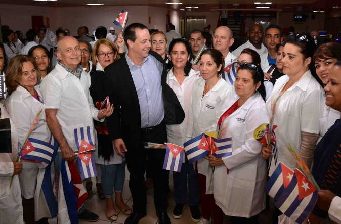 ecuador, sancti spiritus, medicos cubanos, colaboradores cubanos