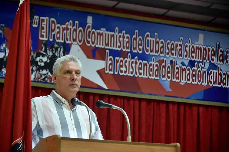 cuba, ciego de avila, miguel diaz-canel, presidente de la republica de cuba, calentadores solares, construccion de viviendas, eide