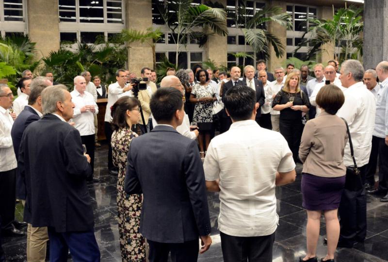 cuba, feria internacional de la habana, fihav 2019, miguel diaz-canel