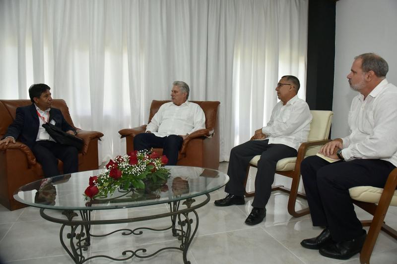 cuba, solidaridad con cuba, miguel diaz-canel, presidente de la republica de cuba