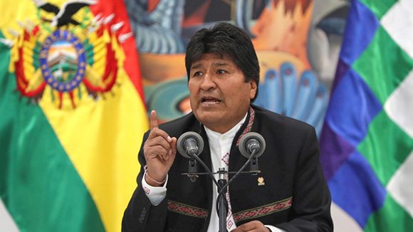 El propio presidente Evo Morales denunció que la democracia en Bolivia está en  riesgo. (Foto: EFE)